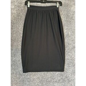 Spanx Bod-A-Bing Pull on Business Shapewear Slimming Pencil Skirt Size XS Black‎
